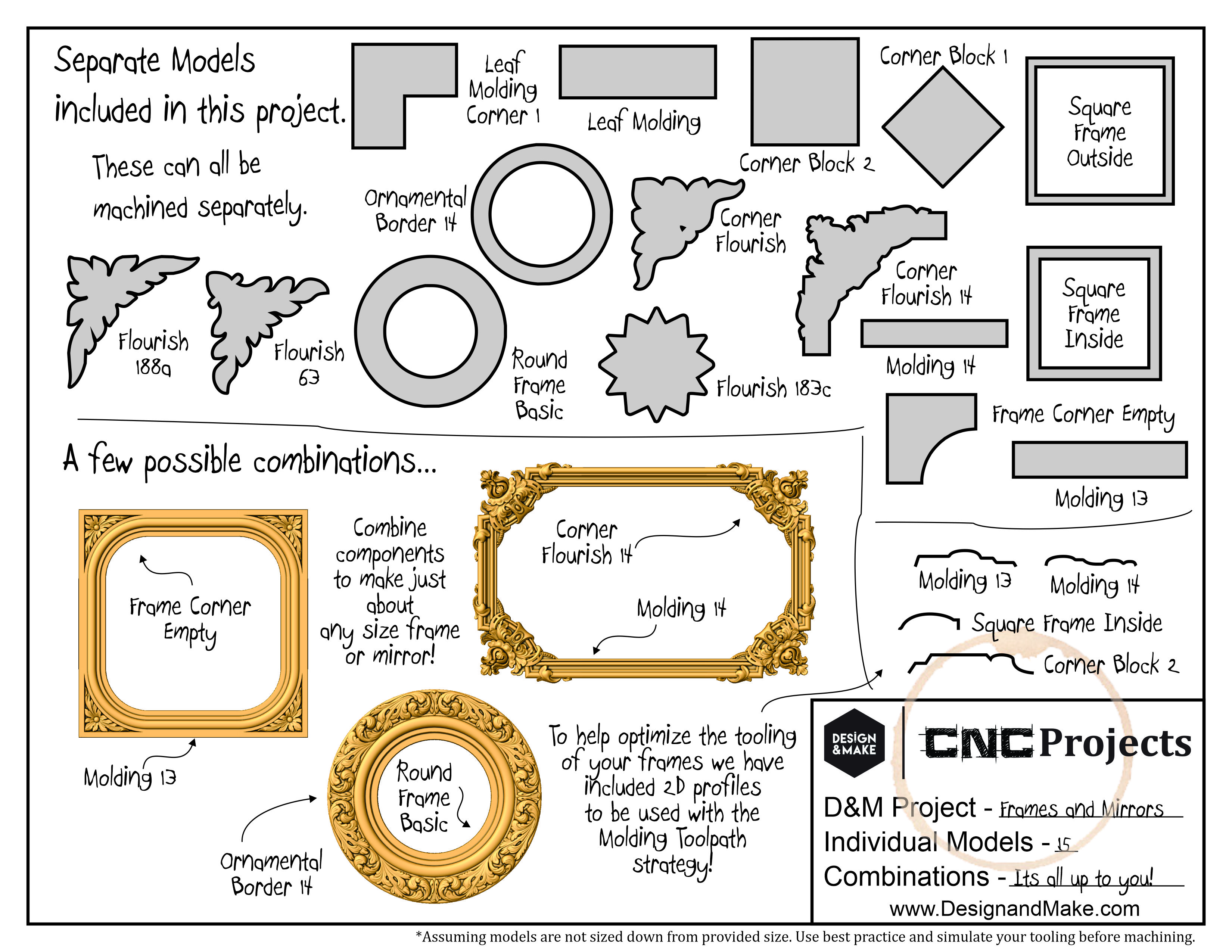 Architectural Elements - Frames and Mirrors - Project Sheet